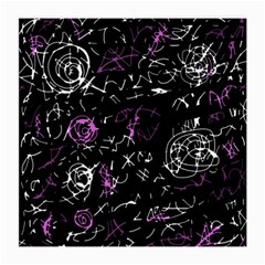 Abstract Mind - Magenta Medium Glasses Cloth by Valentinaart