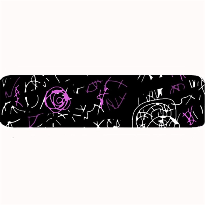 Abstract mind - magenta Large Bar Mats