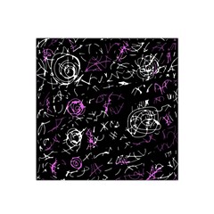 Abstract Mind - Magenta Satin Bandana Scarf by Valentinaart