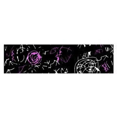 Abstract Mind - Magenta Satin Scarf (oblong) by Valentinaart