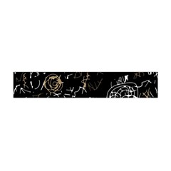 Abstract Mind - Brown Flano Scarf (mini)