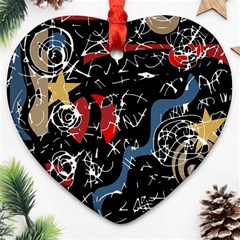 Confusion Ornament (heart)  by Valentinaart