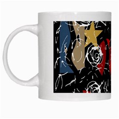 Confusion White Mugs by Valentinaart