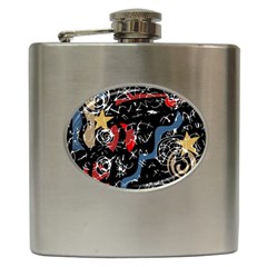 Confusion Hip Flask (6 Oz) by Valentinaart