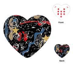 Confusion Playing Cards (heart)  by Valentinaart