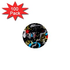 Confusion 2 1  Mini Buttons (100 Pack)  by Valentinaart