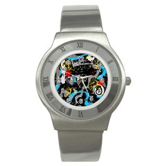 Confusion 2 Stainless Steel Watch by Valentinaart