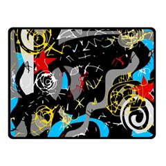 Confusion 2 Fleece Blanket (small) by Valentinaart