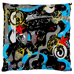 Confusion 2 Standard Flano Cushion Case (two Sides) by Valentinaart