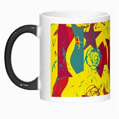 Yellow Confusion Morph Mugs by Valentinaart