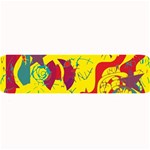 Yellow confusion Large Bar Mats 32 x8.5  Bar Mat