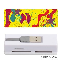 Yellow confusion Memory Card Reader (Stick) 