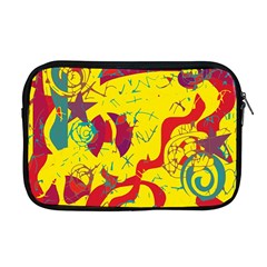 Yellow Confusion Apple Macbook Pro 17  Zipper Case