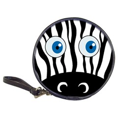 Blue Eye Zebra Classic 20-cd Wallets by Valentinaart