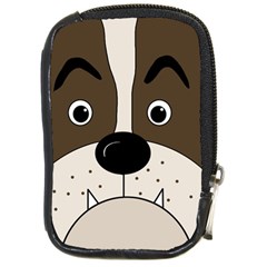 Bulldog Face Compact Camera Cases by Valentinaart