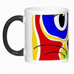 Colorful Cat Morph Mugs by Valentinaart