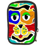 Colorful cat Compact Camera Cases Front