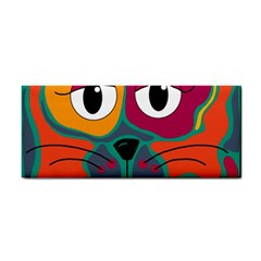 Colorful Cat 2  Cosmetic Storage Cases by Valentinaart