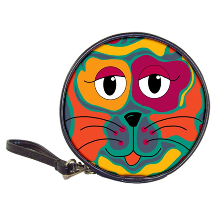 Colorful cat 2  Classic 20-CD Wallets