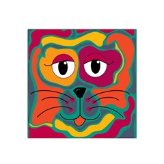 Colorful Cat 2  Satin Bandana Scarf by Valentinaart