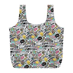 Communication Web Seamless Pattern Full Print Recycle Bags (l)  by kostolom3000shop