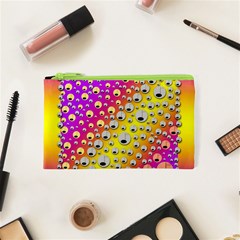 Happy And Merry Music Cosmetic Bag (xs) by pepitasart