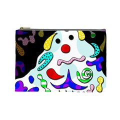 Candy Man` Cosmetic Bag (large)  by Valentinaart