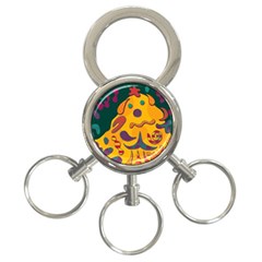 Candy Man 2 3-ring Key Chains by Valentinaart