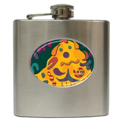 Candy Man 2 Hip Flask (6 Oz) by Valentinaart