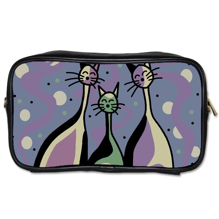 Cats Toiletries Bags 2-Side