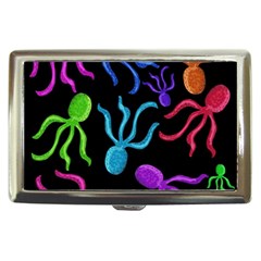 Colorful octopuses pattern Cigarette Money Cases