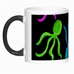 Colorful octopuses pattern Morph Mugs