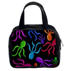 Colorful octopuses pattern Classic Handbags (2 Sides)