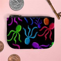 Colorful octopuses pattern Mini Coin Purses