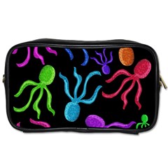 Colorful octopuses pattern Toiletries Bags 2-Side