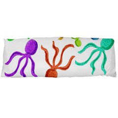 Octopuses Pattern Body Pillow Case Dakimakura (two Sides) by Valentinaart