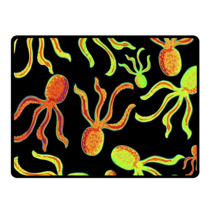 Octopuses pattern 2 Fleece Blanket (Small)