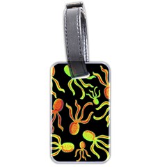 Octopuses Pattern 2 Luggage Tags (two Sides) by Valentinaart