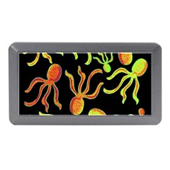 Octopuses Pattern 2 Memory Card Reader (mini) by Valentinaart