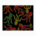 Octopuses pattern 4 Small Glasses Cloth (2-Side) Back