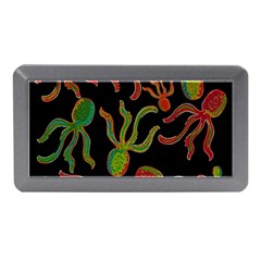 Octopuses Pattern 4 Memory Card Reader (mini) by Valentinaart