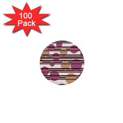 Simple Decorative Pattern 1  Mini Buttons (100 Pack)  by Valentinaart