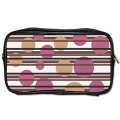 Simple Decorative Pattern Toiletries Bags by Valentinaart