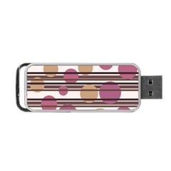 Simple Decorative Pattern Portable Usb Flash (one Side) by Valentinaart