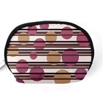 Simple decorative pattern Accessory Pouches (Medium)  Back