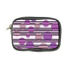 Purple Simple Pattern Coin Purse by Valentinaart