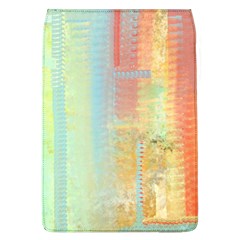 Unique Abstract In Green, Blue, Orange, Gold Flap Covers (l)  by digitaldivadesigns