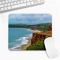 Aerial Seascape Scene Pipa Brazil Large Mousepads by dflcprints