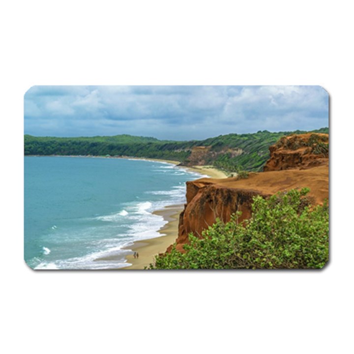 Aerial Seascape Scene Pipa Brazil Magnet (Rectangular)