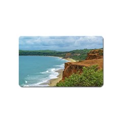 Aerial Seascape Scene Pipa Brazil Magnet (name Card) by dflcprints